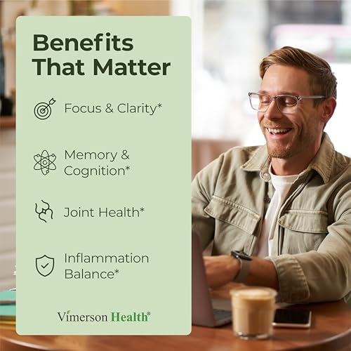 Ginkgo Biloba and Turmeric Curcumin Supplement with Black Pepper & Organic Tumeric – Natural Turmeric Supplement for Focus, Memory, Joint & Brain Health – 180 Vegan Ginko Biloba Capsules with Curcuma