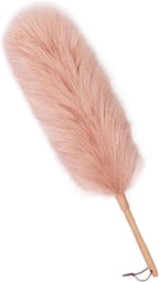 Duster, Set Feather Duster Dust-Sweeping Feather Duster Car Feather Duster Dust-Sweeping Household Car Handle Dusters(Color:Bean Paste Large)