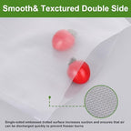 Moretoes Vacuum Sealer Bags for Food, 6 Pack 3 Rolls 11" x 20' and 3 Rolls 8" x 20' Food Saver Bags, Commercial Grade Bag Rolls, BPA Free, Customized Size Bag for Sous Vide Cooking or Meal Prep