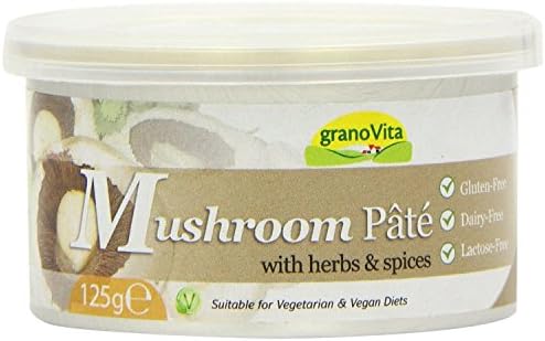 Granovita Mushroom Pate in Tin 125g (Pack of 6)