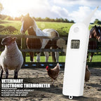 Professional Pet Veterinary Thermometer, LCD Display Fast Digital Thermometer for Livestock Pigs Cattle Sheep Dogs Horse