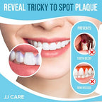 JJ Care Disclosing Tablets for Kids and Adults - 120 Count, Individually Wrapped Plaque Disclosing Tablets for Kids Brushing Teeth, Berry Flavored Plaque Remover, Dental Care for Teeth Brushing