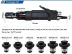 MXBAOHENG M3-M12 Pneumatic Tapping Machine Air Drill Tapper for Universal Flexible Arm Portable for Using Chuck Size: M3,M4,M5,(M6),M8,M10,M12 (400 rpm)