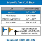 Microlife Replacement Blood Pressure Cuff (Medium (8.7-12.6 inch))