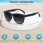 Bifocal Reading Sunglasses for Women Men 4 Pack Fashion Sun Readers UV400 Protection Outdoor Reading Glasses