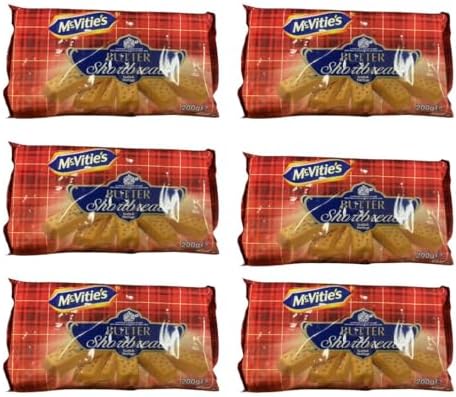 Mcvitie's Rich Butter Shortbread, Mcvities 200gm, Pack of 6