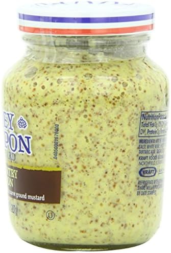 COUNTRY TIME Grey Poupon Country Dijon Mustard (8 oz Jar) (00054400000405)