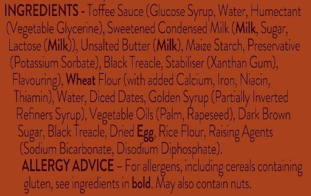 Mr.Kipling Sticky Toffee Sponge Puddings 2X95g