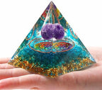 YATOJUZI 2.4" Healing Crystals Tower Green Aventurine Chakra Reiki Orgonite Gemstones for Attracts Lucky Positive Energy Wisdom Success Suit for Meditation Accessories Birthday Gifts for Women Men