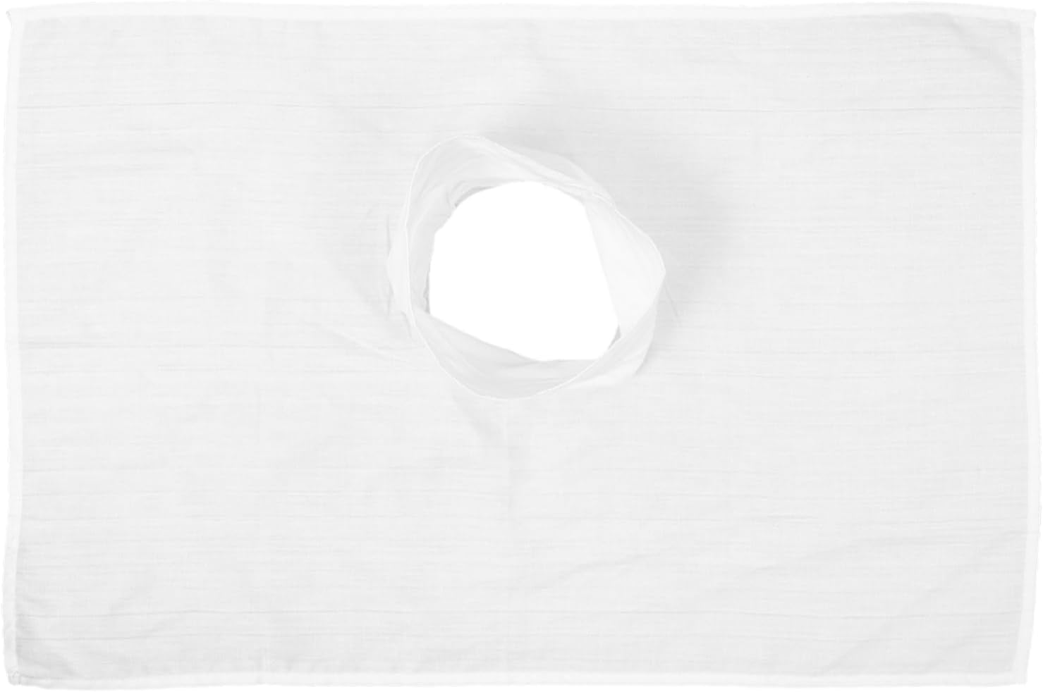 Healifty Massage Bed Sheets Spa Face Pad Beauty Salon Towel Soft Satin White Bedding