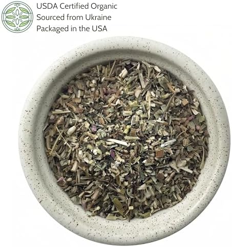 Organic Echinacea Purpurea 4 oz. (113g), USDA Certified Dried Echinacea Tea, Premium Quality Herb, Purple Coneflower, Cut & Sifted