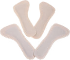 minkissy 4pairs Cork Insoles for High Heels and Sandals Self-Adhesive Comfort Pads Breathable Foot Cushions for Women for Everyday Activities