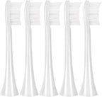 5 Pack Replacement Toothbrush Heads for Boka 2.0 & 3.0 Electric Toothbrush Adults, White