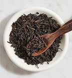 English Breakfast Loose Leaf Black Tea (200+ Servings) - Fresh Harvest - Strong Full Bodied Whole Leaf Assam Black Tea - Farm2Cup from 5th Generation Tea Farm - Bulk Pack - 1 Pound Sealable Pouch