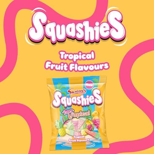 Swizzels Squashies Drumstick Tropical 100G (Pack of 1)