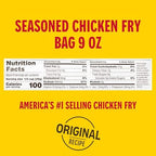 Louisiana Seasoned Chicken Fry Batter 9 oz (Pack of 3) - Crispy Southern Coating Mix for Fried Chicken - Delicious and Convenient Coating Filled with Cajun Flavor - Easy to Make Recipe - Just Add Water