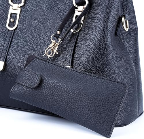 Leather Sunglasses Pouch with Holster Clip, Portable Eyeglass Organizer Pouch Bags for Travel Hanging Backpack
