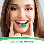 Aligner Chew for Invisalign – 20 Mint-Chew & 2 Removal Tools, Food-Grade Silicone, Flexible & Durable Aligner Seater for Clear Aligners, Orthodontic Accessories
