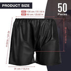 Noverlife 50PCS Disposable Men Boxer Shorts, Non Woven Male Underwear Patient for Travel Massage Individually Wrapped