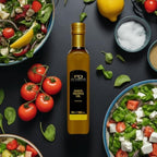 FD TARTUFI White Truffle Oil 250 ml (8.45fl oz) Gourmet Food Seasoning | Dressing - Made in Italy | Extra Virgin Olive Oil | Kosher | Vegetarian - non gmo