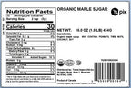 Yupik Organic Maple Sugar, 1 lb, Non-GMO, Vegan, Gluten-Free, Pack of 1