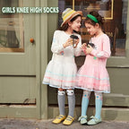 Color City Girls Knee High Socks Kids Long Boot Socks Cozy Fun Animal Warm Cotton Socks