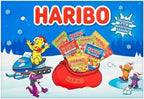 Haribo Christmas Candy Gift, Holiday Gummy Candy for Kids, Selection Box with Fun Activities, Includes Starmix, Super Mix and More For Stocking Stuffers