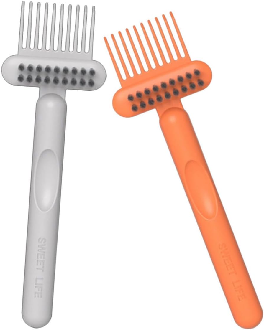 FOMIYES 2pcs Hair Brush Cleaning Tool Portable Comb Cleaner Accessory for Efficient Hair Removal Innovative Brush Claw Design Convenient Cleaning