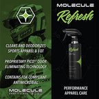 Molecule Refresh | Performance Apparel Care | Cleans and Deodorizes Racing Suites & Technical Fabrics | Signature Fresh Scent | 1 Gallon
