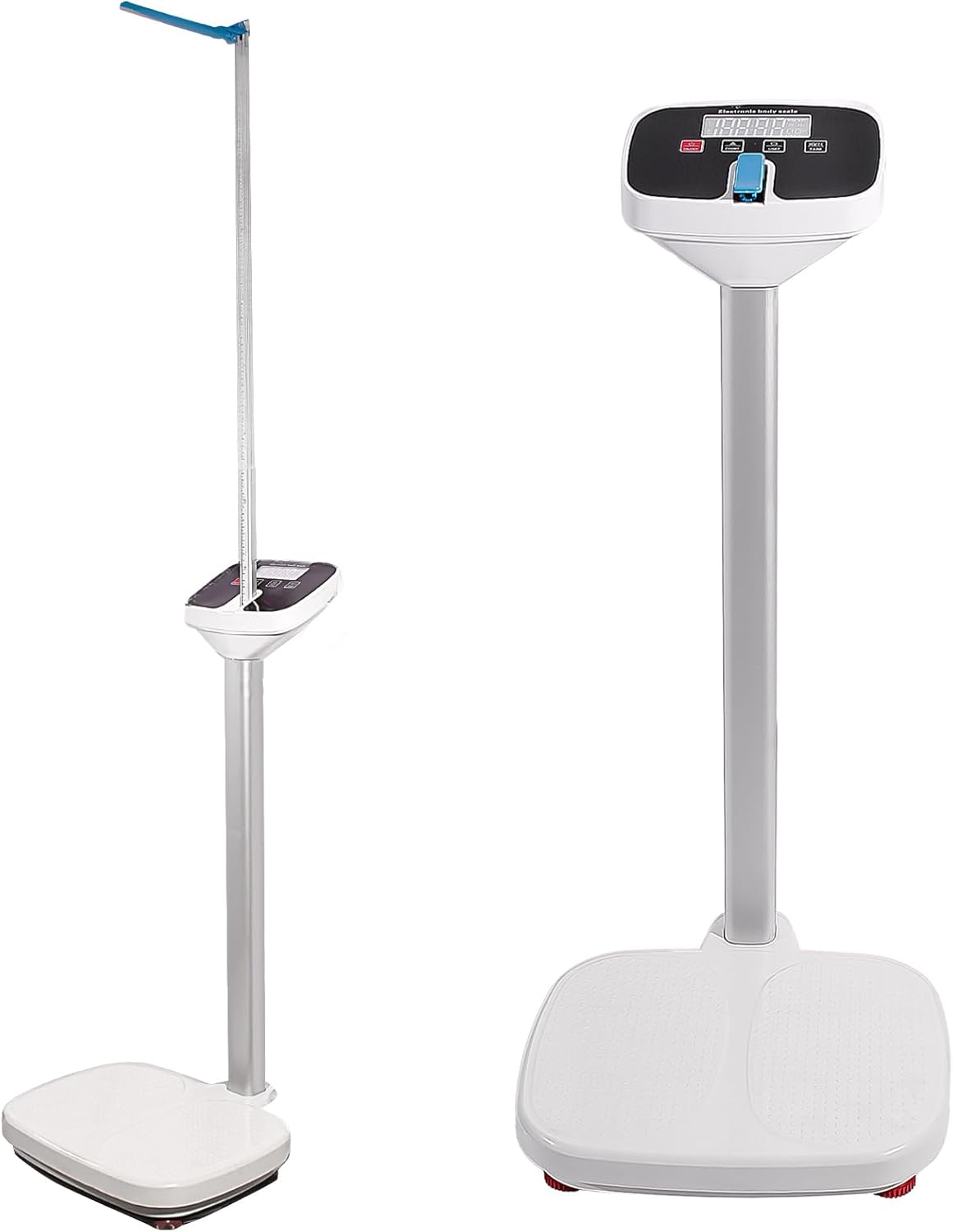 Digital Medical Scale,Professional Height and Weight Physicians Scale for Hospital, School, Beauty Salon.Measuring Range: 0.44 lbs - 440 lbs,2.3 ft - 5.8 ft.