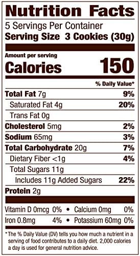 Pepperidge Farm Brussels Distinctive Cookies 5.25 oz (Pack of 6)