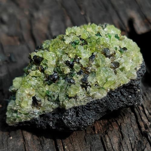 Natural Olivine Peridot Crysta,Raw Stone,| Raw Green Rock Crystal Mineral Specimen,Rough Gemstone Healing Crystal Home Room Decor,150~200g