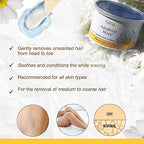 GiGi Azulene Soft Wax for Hair Removal - Soothing Full Body Wax for Normal Skin, 13 oz, 1 Pack