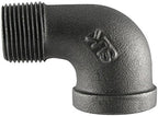 Southland 520-301HN 90 Degree Street Elbows, 1/4", Black