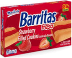 Marinela Barritas Fresa Strawberry Soft Filled Cookie Bar 2 Pack (16 Count)