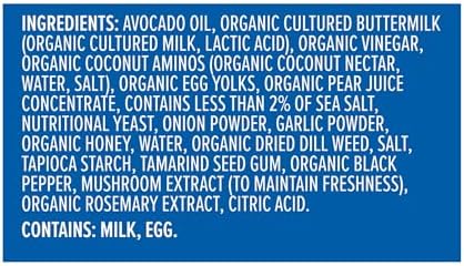 Primal Kitchen Buttermilk Ranch Dairy Dressing, 8 oz