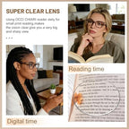 OCCI CHIARI Reading Glasses For Women Big Frame Reader