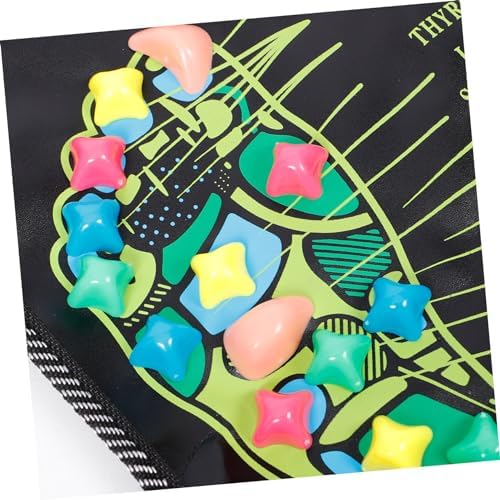 Reflexology Foot Tool Acupressure Mat for Feet Nail Boards Massage Pad