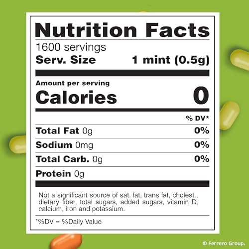 Tic Tac Citrus Adventure, On-the-Go Pocket-Sized Mints, 200 pieces, Bulk 8 Pack, 3.4 oz Each