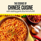Maggi Chinese Spicy Garlic Noodles, Instant Ramen Noodles, 3 min, Vegetarian, Halal, Kosher, 24-Pack