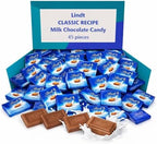 Lindt;sMilk Chocolate Individually Wrapped Pieces Approx 45 Bars of Fine Individually Wrapped Premium Milk Chocolate Naps Candy - Easter Basket Filler & Gift Arrangement Essential