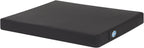 Lacura Q-Gel Cushion, 20" x 18" x 2", Gel Padded Cushion for Seats, Wheelchairs, and Cars, 2 Density Foam Padding with Antimicrobial Vinyl Cover, Provides Pain Relief and Support for the Legs and Back