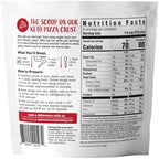 Keto Pizza Crust - Low Carb and Keto Friendly - Only 2g Net Carbs - Incredible Taste and Texture - Zero Sugar - Just Add Water and Oil - Keto Has Never Been So Easy - Keto Food - No Almond Flour - Non-GMO Sourced (7.6oz Mix) (3-Pack)
