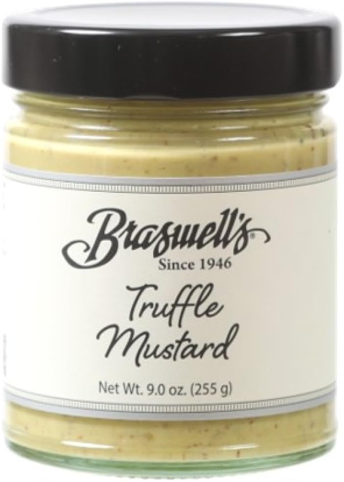 Braswell’s Gourmet Truffle Mustard – Small-Batch, Renowned Specialty, Made in USA, Since 1946 (8oz)