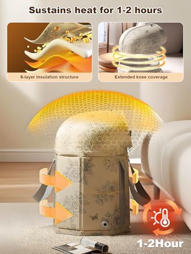 Foot Bath Basin Portable Travel Collapsible Foot Basin Folding Foot Bath Tub Soaking Feet Bucket for Camping Washing Fully Wrapped Knee Fumigation