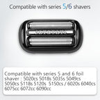 Series 5 Series 6 53B Replacement Head Compatible with Braun Electric Foil Shaver, Compatible with New Generation Razors 5020cs 5018s 5035s 5049cs 5050cs 6020s 6040cs 6072cc 6075cc 6090cc (2 Count)