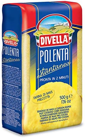 Divella Polenta Istantanea - 500g product of Italy, Pack of 4.