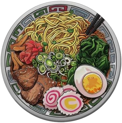 Ramen Lover Japanese Food Noodle Soup Anime Lover PopSockets Adhesive PopGrip