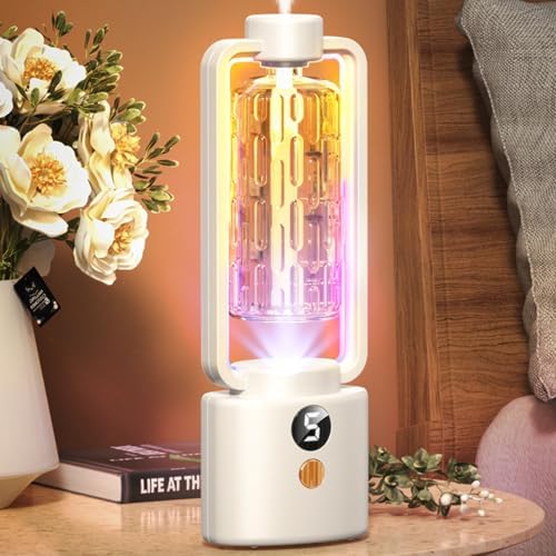 Aromatherapy Machine Aroma Essential Oil Diffuser Colorful Bright Wall Mountable Automatic Perfume Machine, Masyrthfd6kviru2