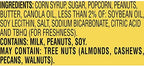 CRUNCH 'N MUNCH Caramel Popcorn with Peanuts, 3.5 oz. (Pack of 12)